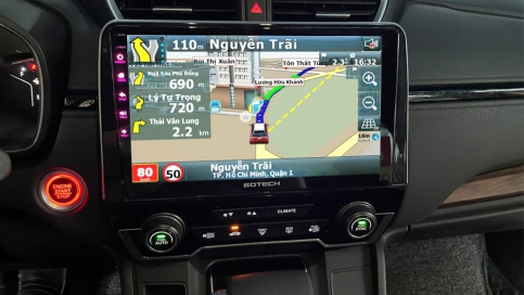 Màn hình DVD Android liền camera 360 Honda CRV 2018 - nay | Gotech GT360
